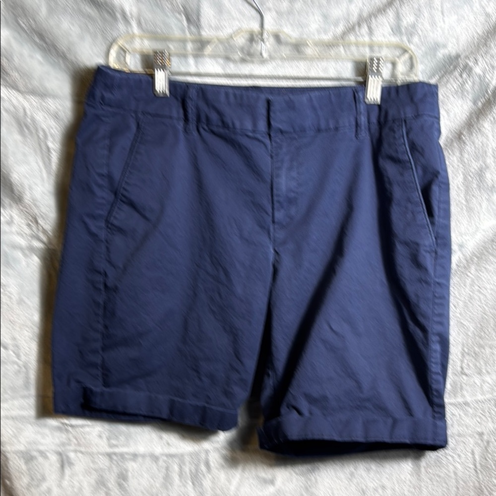 J crew Women's short Navy Blue Shorts size 8 pockets